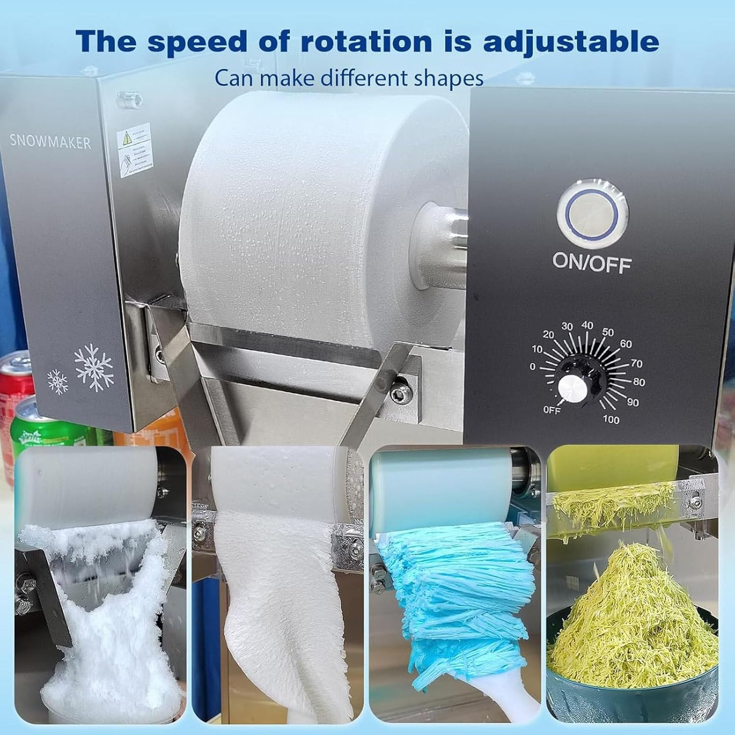 Commercial Snowflake Ice Shaver ❄️
